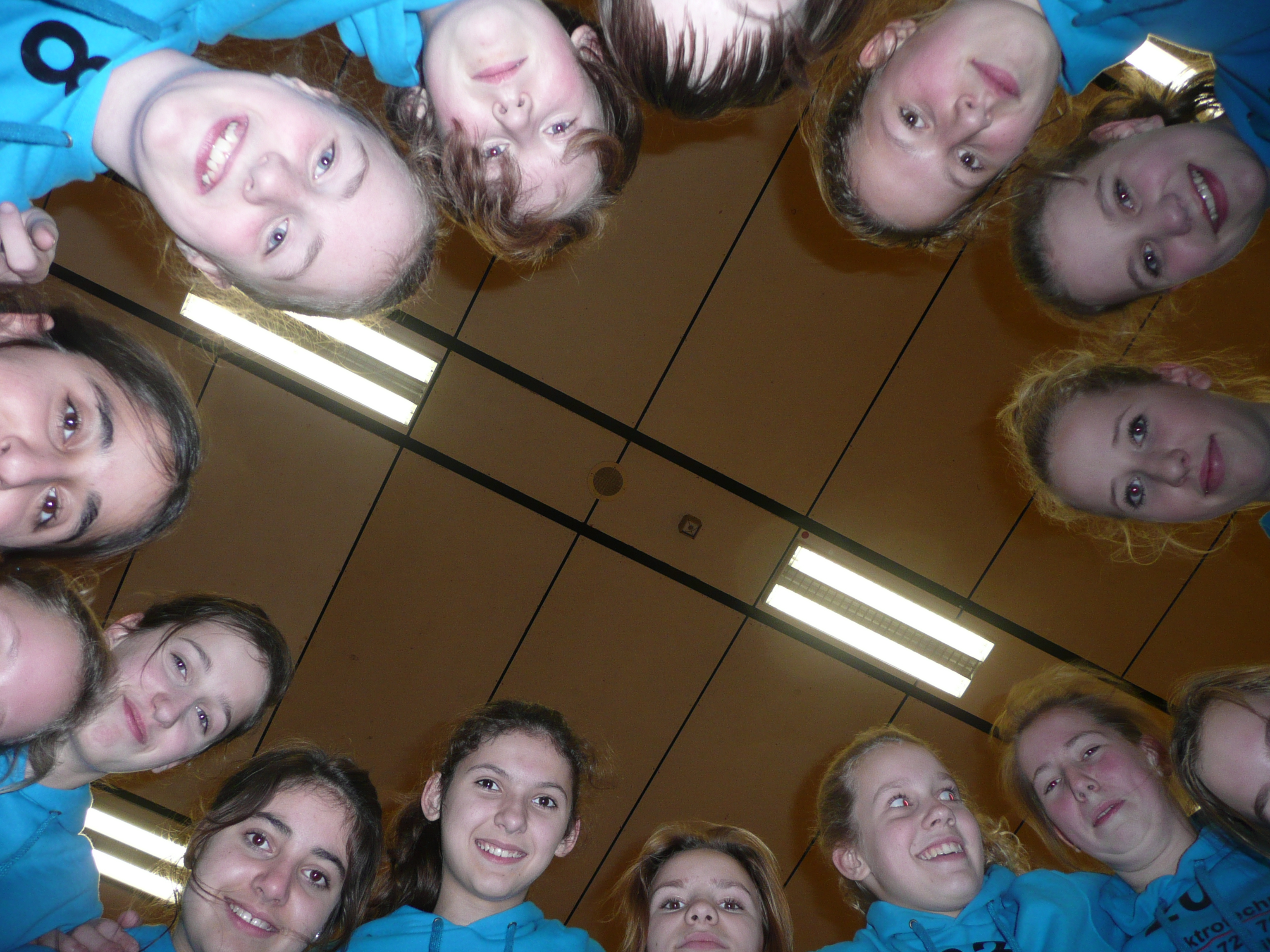 SWE Handball weibl. D-Jugend Teamkreis